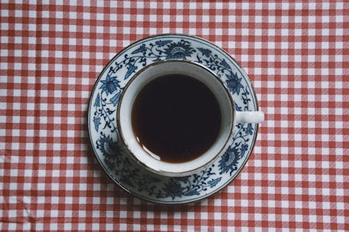คลังภาพถ่ายฟรี ของ กาแฟ, จาน, ถ้วย
