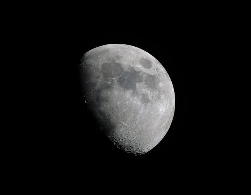 Moon in Black and White