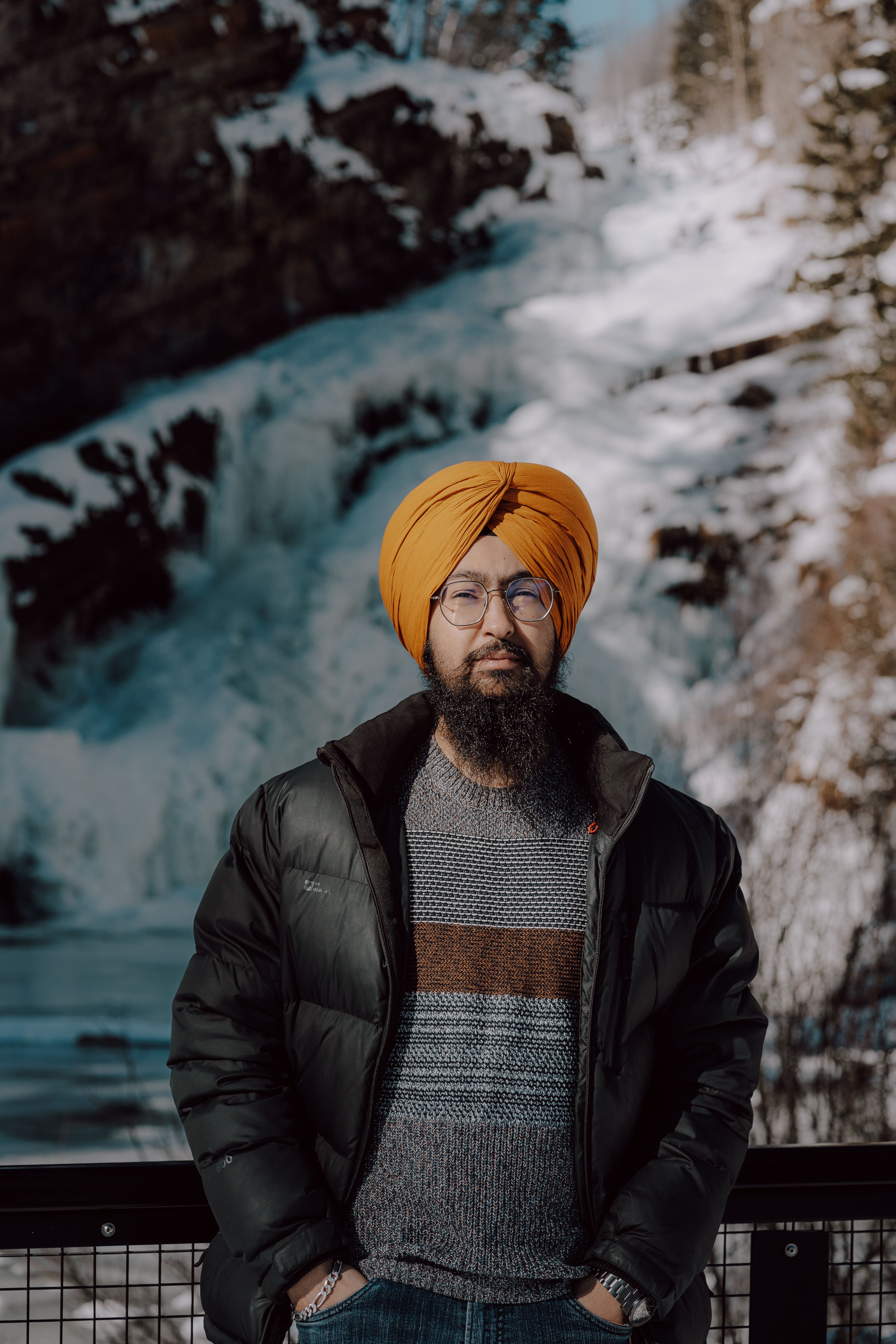 Bearded Man in Turban · Free Stock Photo