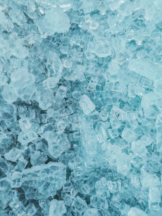 Crushed ice texture — photo by Andre Moura on Pexels