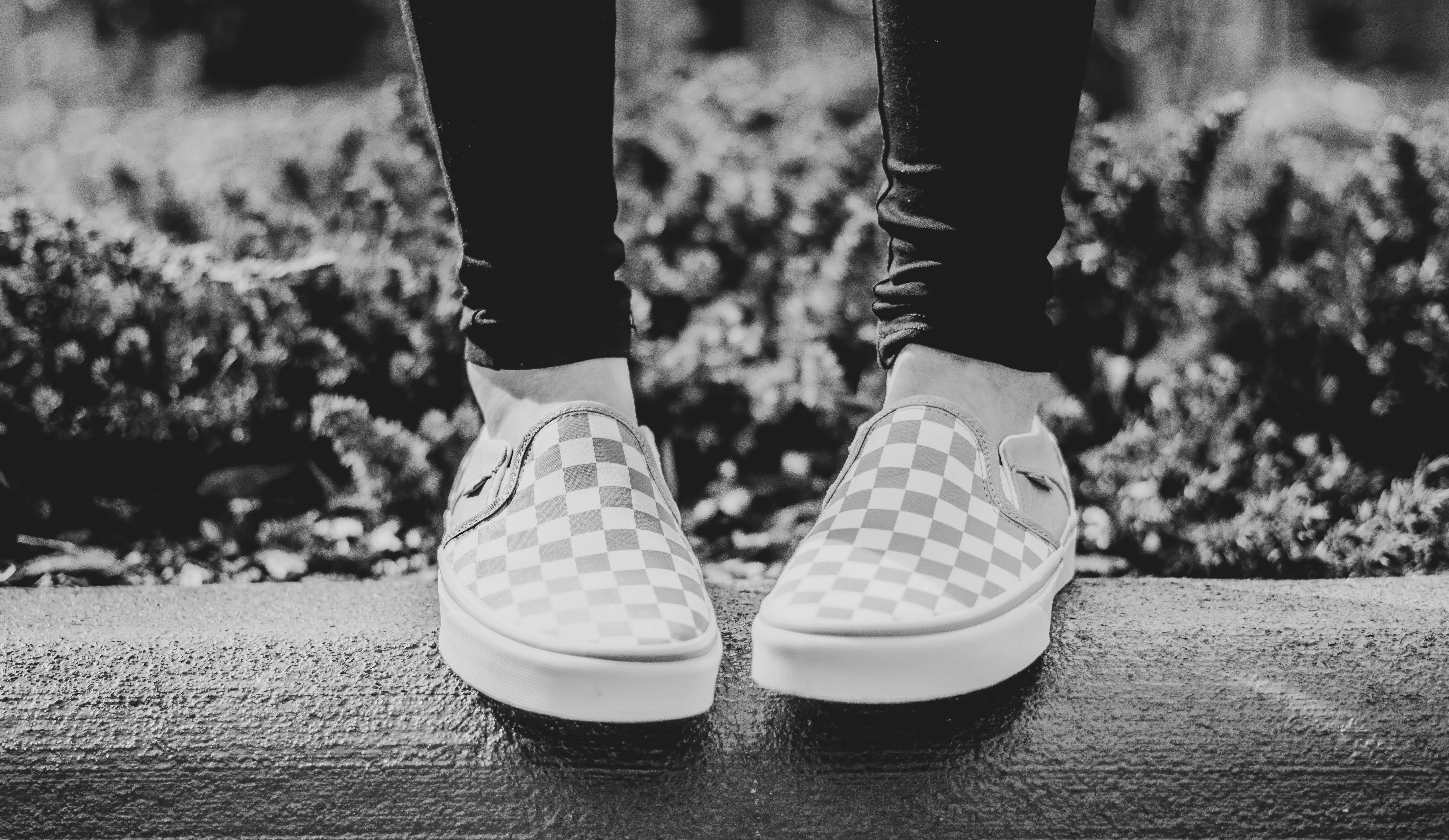 Free stock photo of fashion, vans, womens shoes