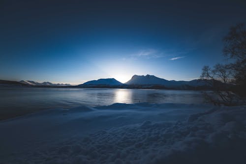 Základová fotografie zdarma na téma čisté nebe, jezero, příroda