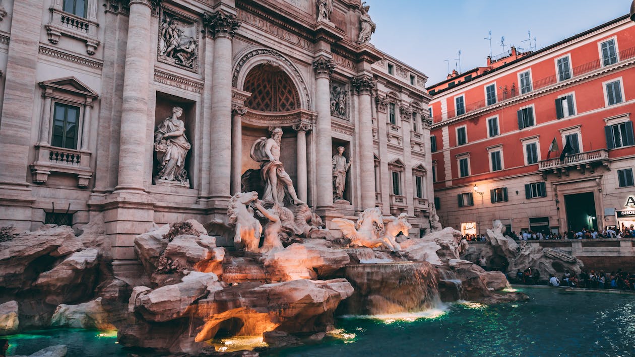 View of a Venice Sculpture