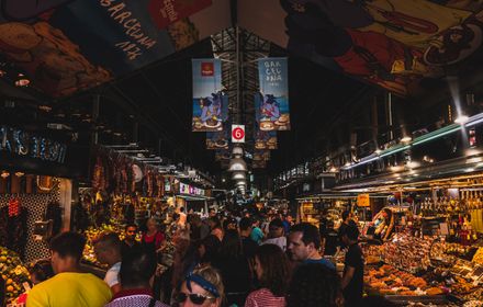 Las Ramblas et la Boqueria