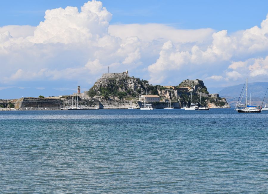 Corfu, Greece — skyline and landmarks · stay connected with a Corfu eSIM from My Holiday SIM