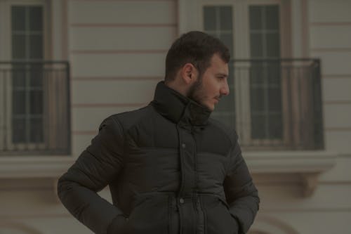 Portrait of Man in Black Jacket