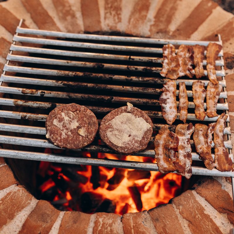 BBQ Bacon Chicken Burgers