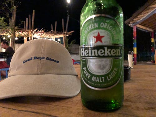 Darmowe zdjęcie z galerii z butelka piwa, heineken, lato