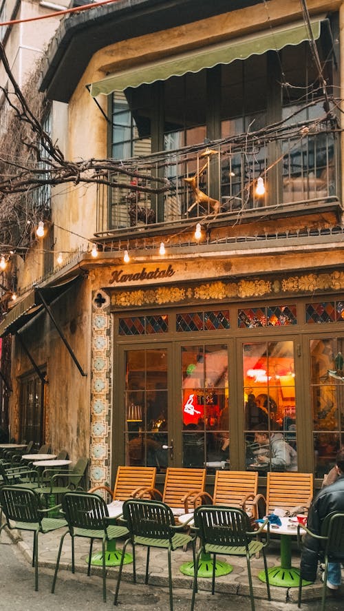 咖啡店, 土耳其, 垂直拍摄 的 免费素材图片