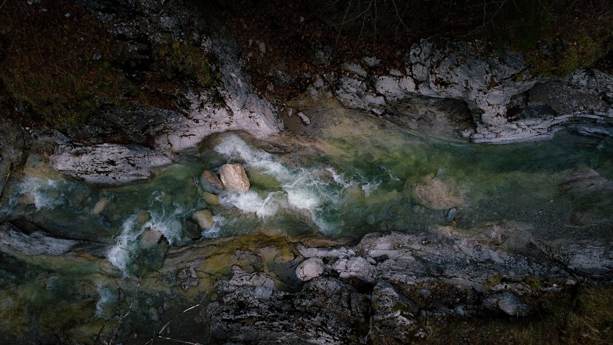 Stream Among Rocks