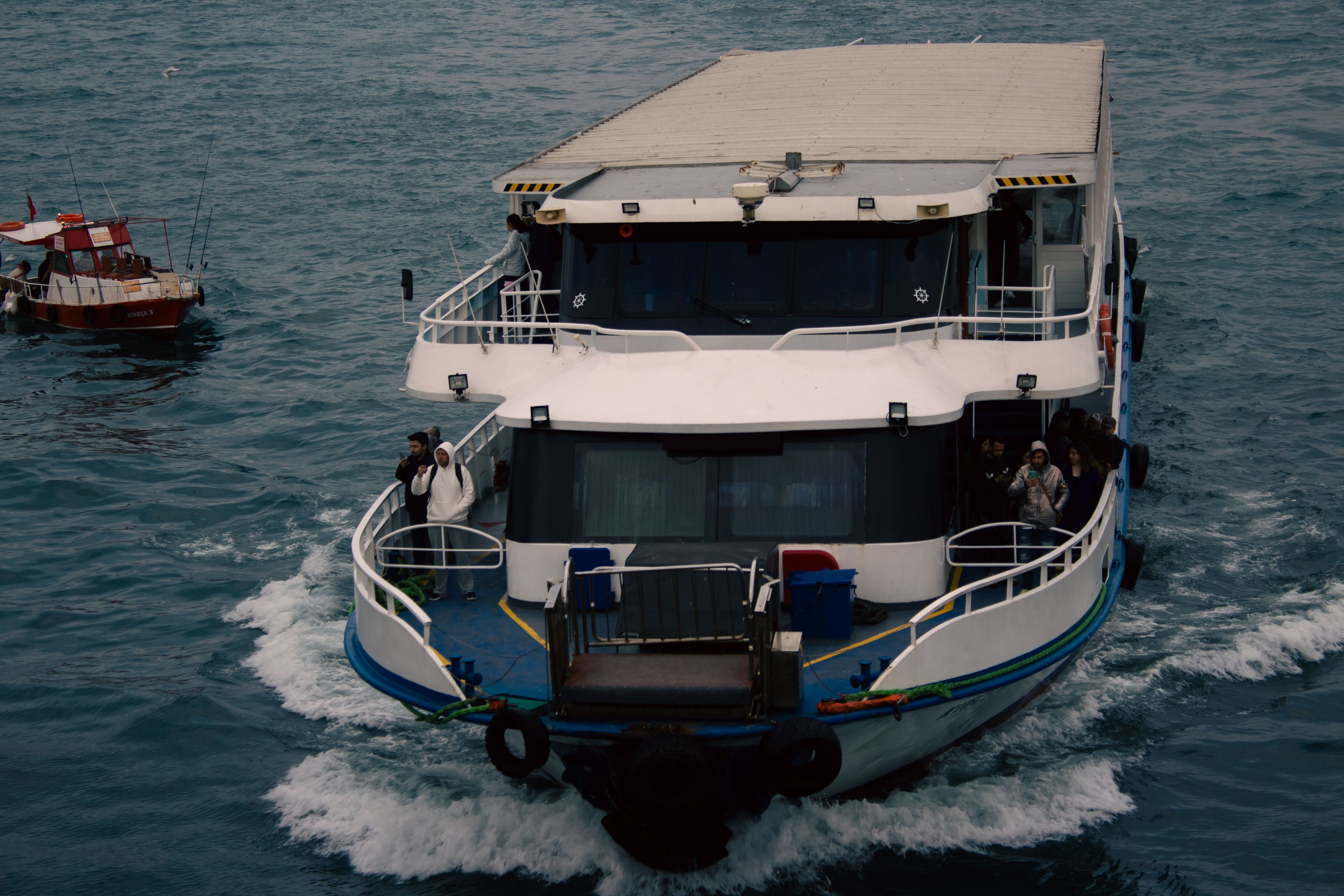 Penang ferry crossing strait