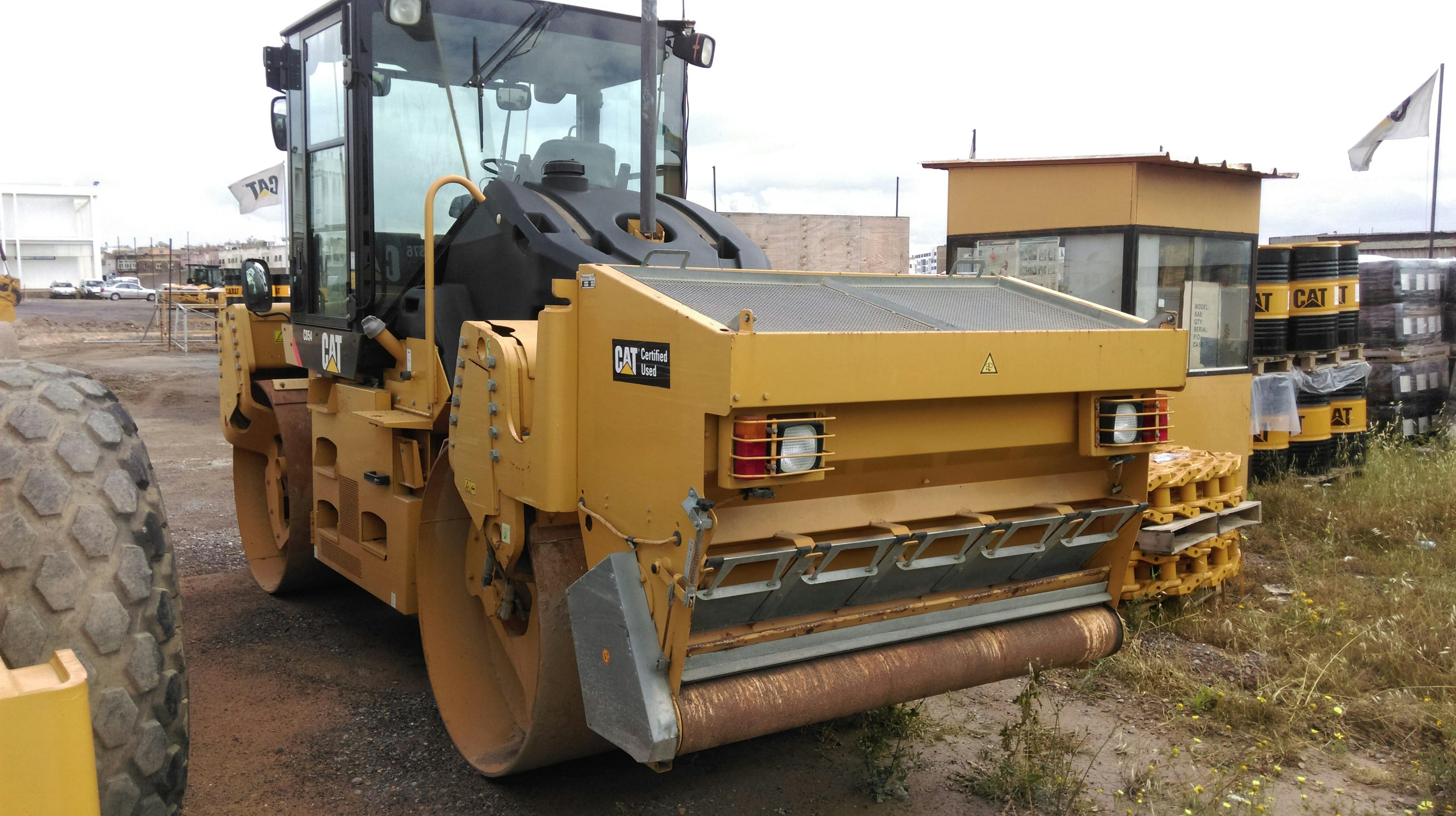 Free stock photo of building and works, caterpillar, construction machinery