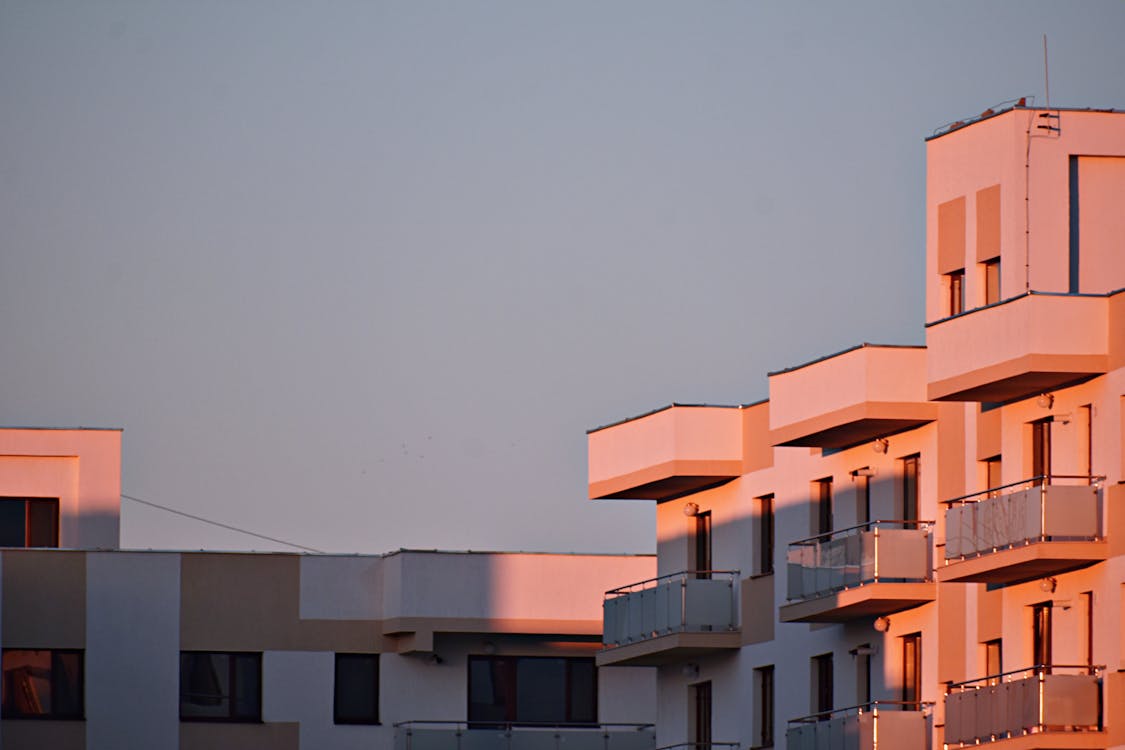 White Concrete Building