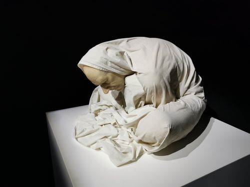 Free l'homme prostré - Musée - Paris Stock Photo