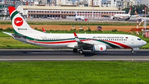 Gratis stockfoto met bangladesh, biman bangladesh airlines, boeing