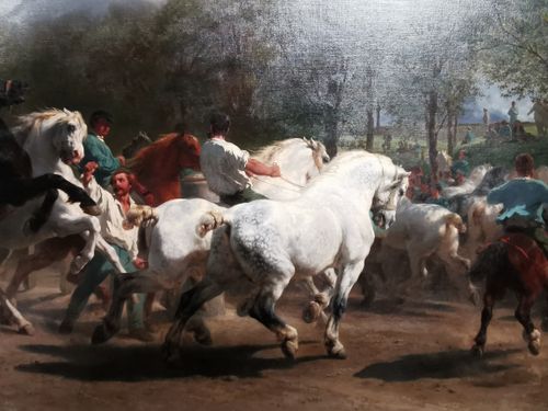 Free Tableau Chevaux - Musée - Paris Stock Photo