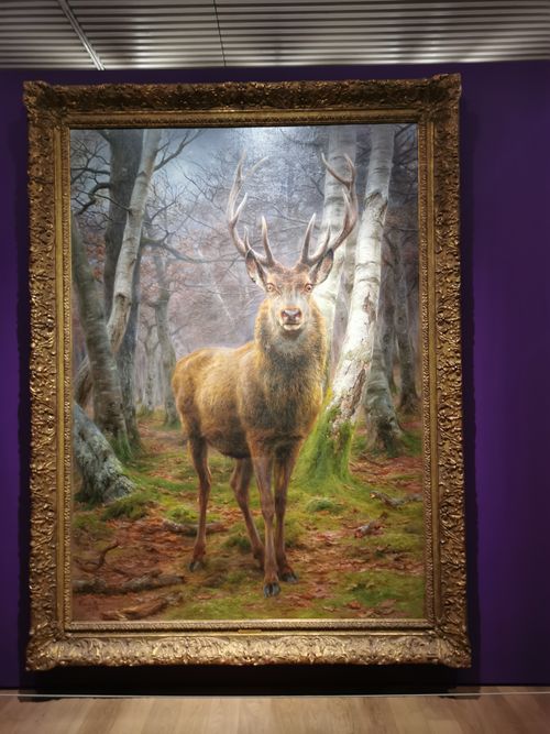 Free Peinture Le cerf - Musée Stock Photo