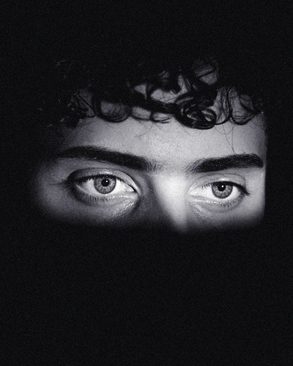 Face In Shadow Person Eyes and Face in Shadow · Free Stock Photo