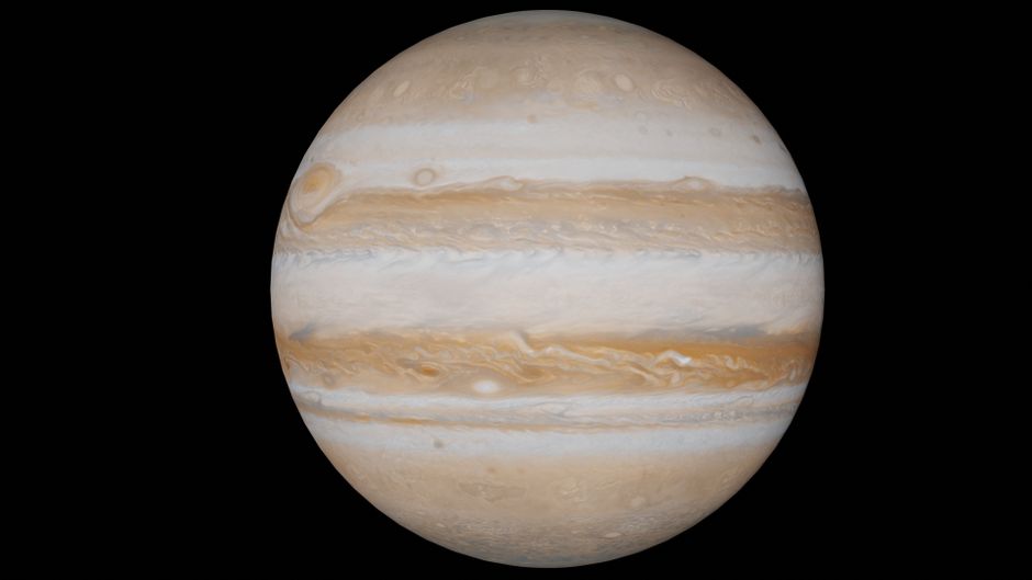 Jupiter planet gas giant with Great Red Spot