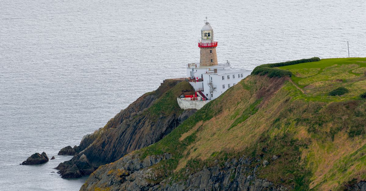 View of the Baily Lighthouse on Howth Head in County Dublin, Ireland ...