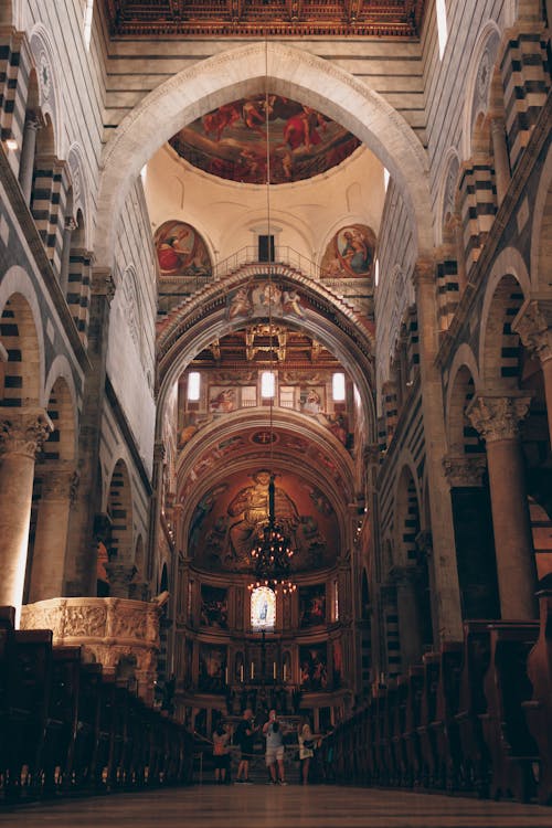 Ornamented Interior of Pisa Cathedral