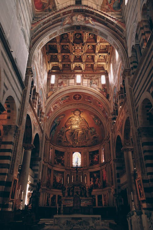 Ornamented Interior of Pisa Cathedral