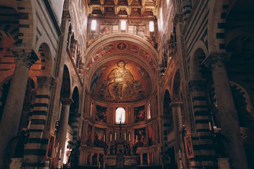 Ornamented Interior of Pisa Cathedral