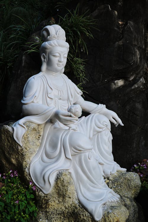 Fotobanka s bezplatnými fotkami na tému biela, Buddha, budhista