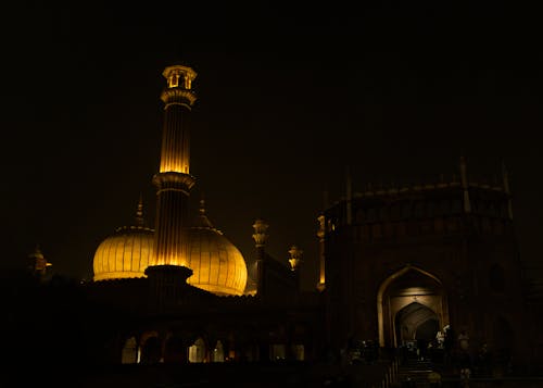 คลังภาพถ่ายฟรี ของ HDR, jama masjid, การถ่ายภาพที่สร้างสรรค์