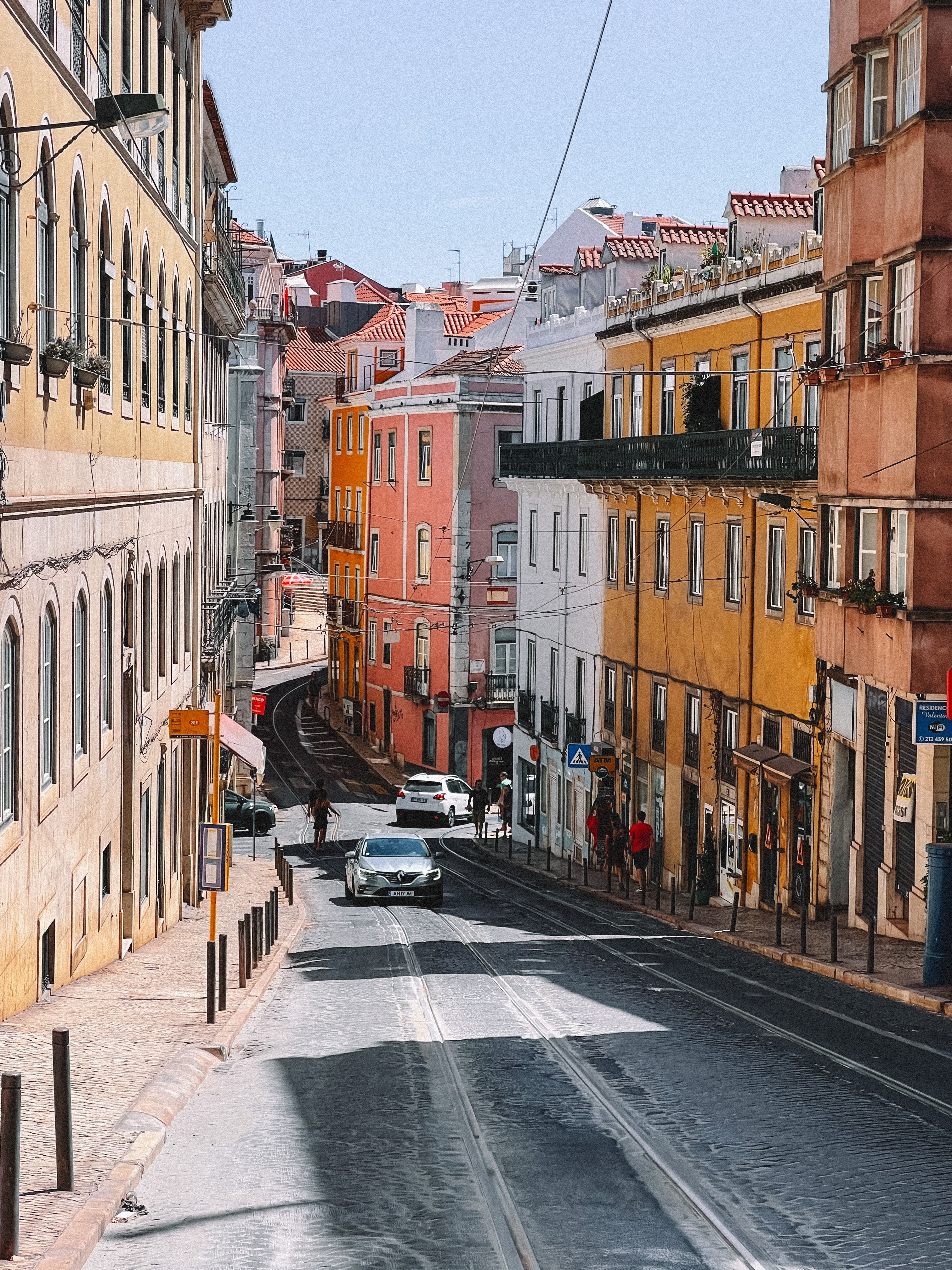 Narrow Street in Lisbon · Free Stock Photo