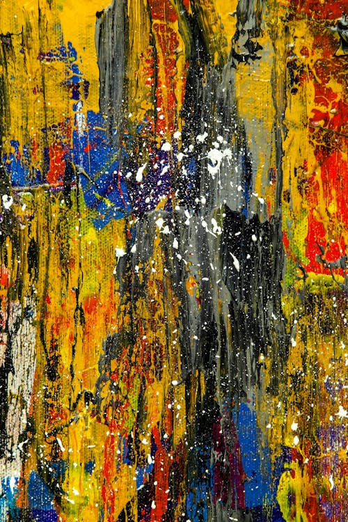Free Multicolored Abstract Painting Stock Photo