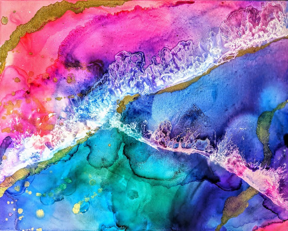 Multicolored Abstract Painting