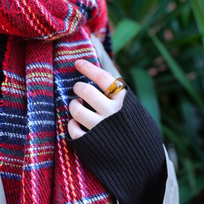 Red Tartan Plaid Scarf