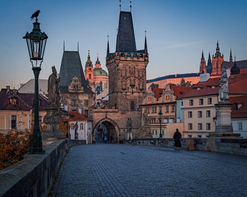 The other side of Charles Bridge