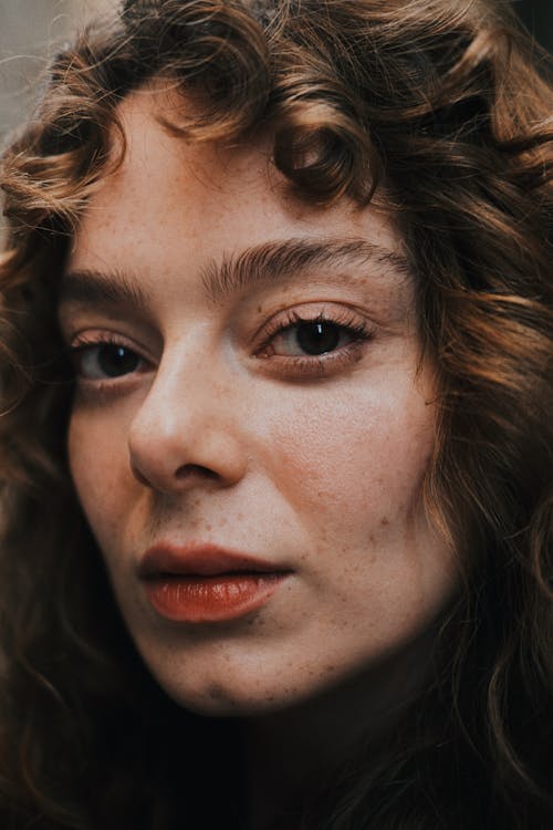 Close up of Woman Face