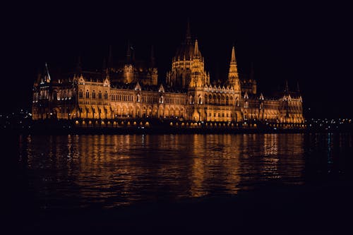 Humgarian Parliament at Night