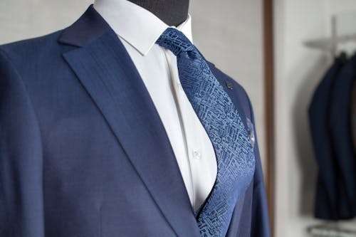 Suit with Tie on Mannequin