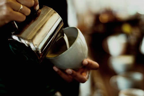 Δωρεάν στοκ φωτογραφιών με barista, latte art, αναψυκτικό