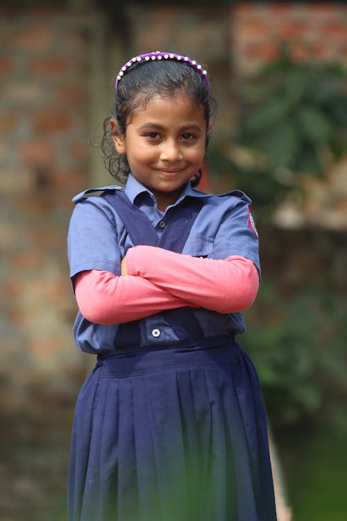 Free School Girl  Stock Photo