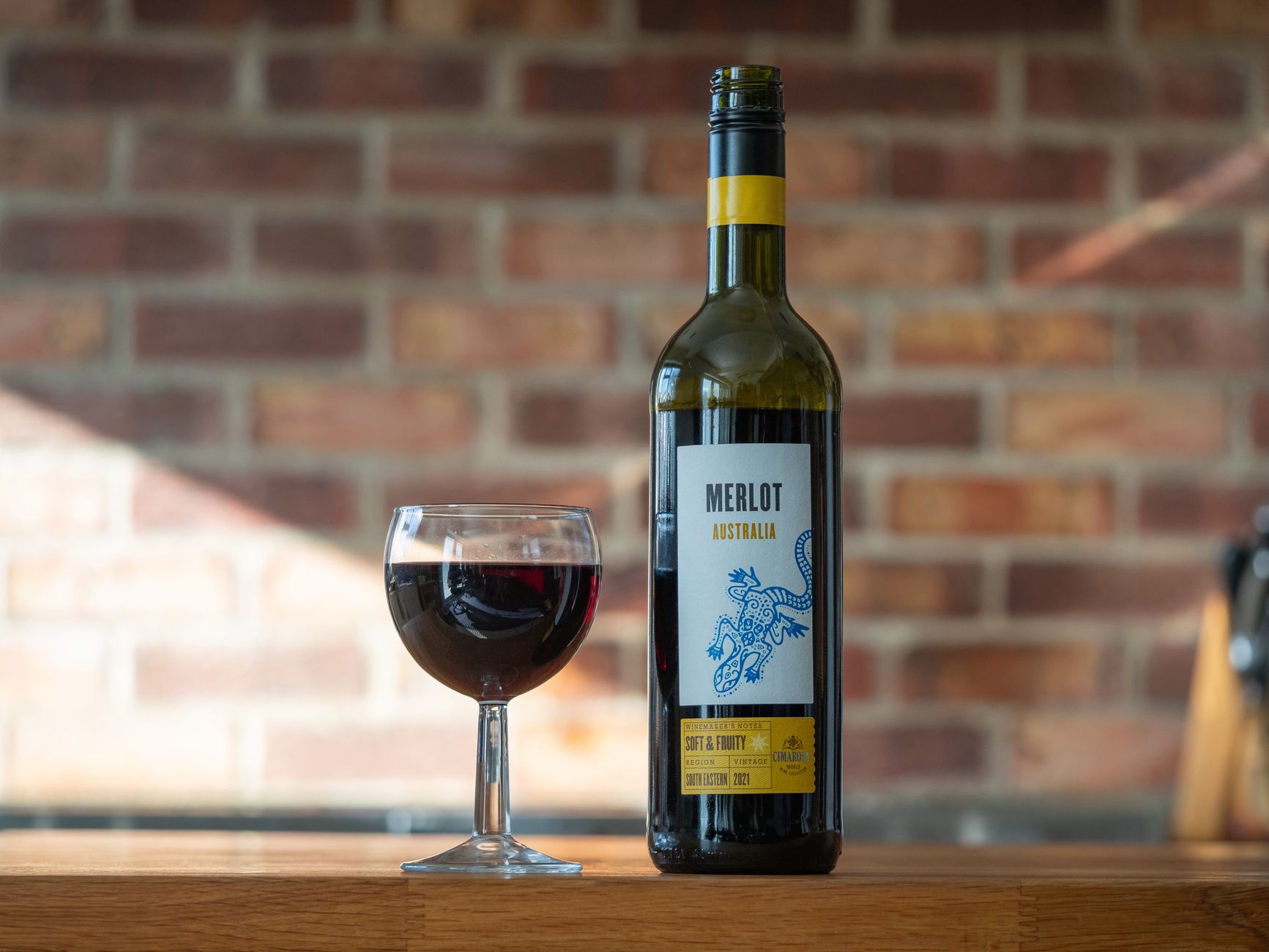 Wine bottle product with glass used to demonstrate image testing before video generation