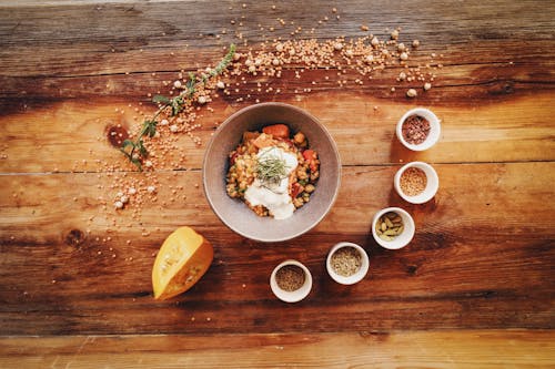 Foto profissional grátis de alimento, especiarias, fechar-se