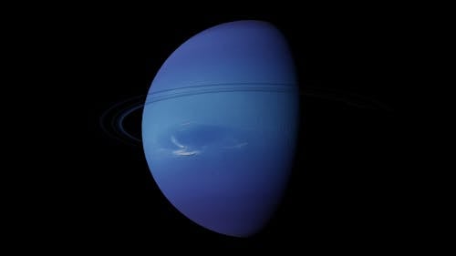 Blue Planet in Galaxy