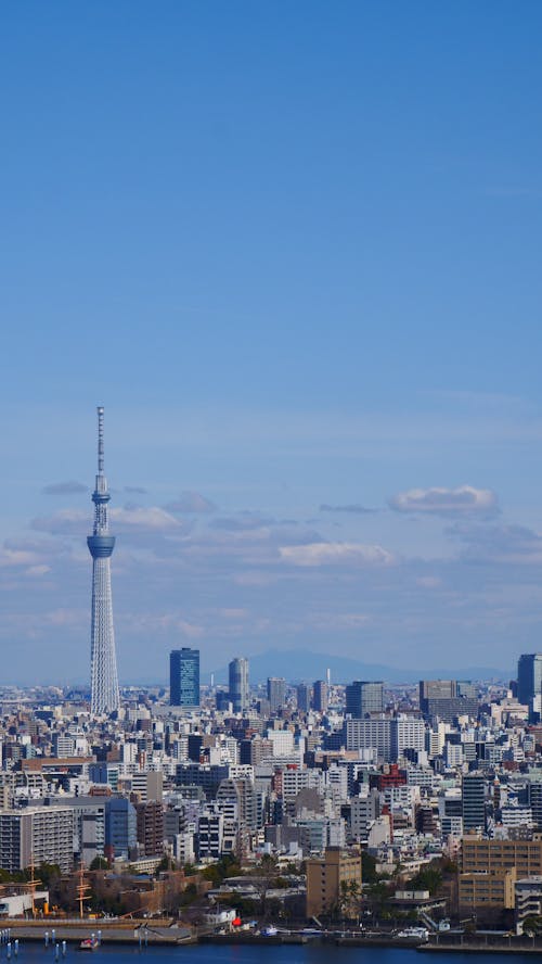 Безкоштовне стокове фото на тему «tokyo skytree, будівлі, вертикальні постріл»