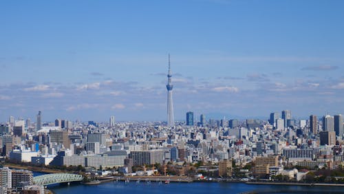 Безкоштовне стокове фото на тему «tokyo skytree, будівлі, знімок із дрона»
