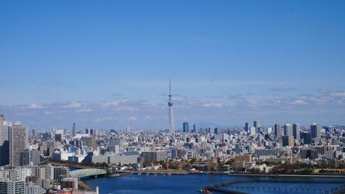Безкоштовне стокове фото на тему «tokyo skytree, знімок із дрона, містах»