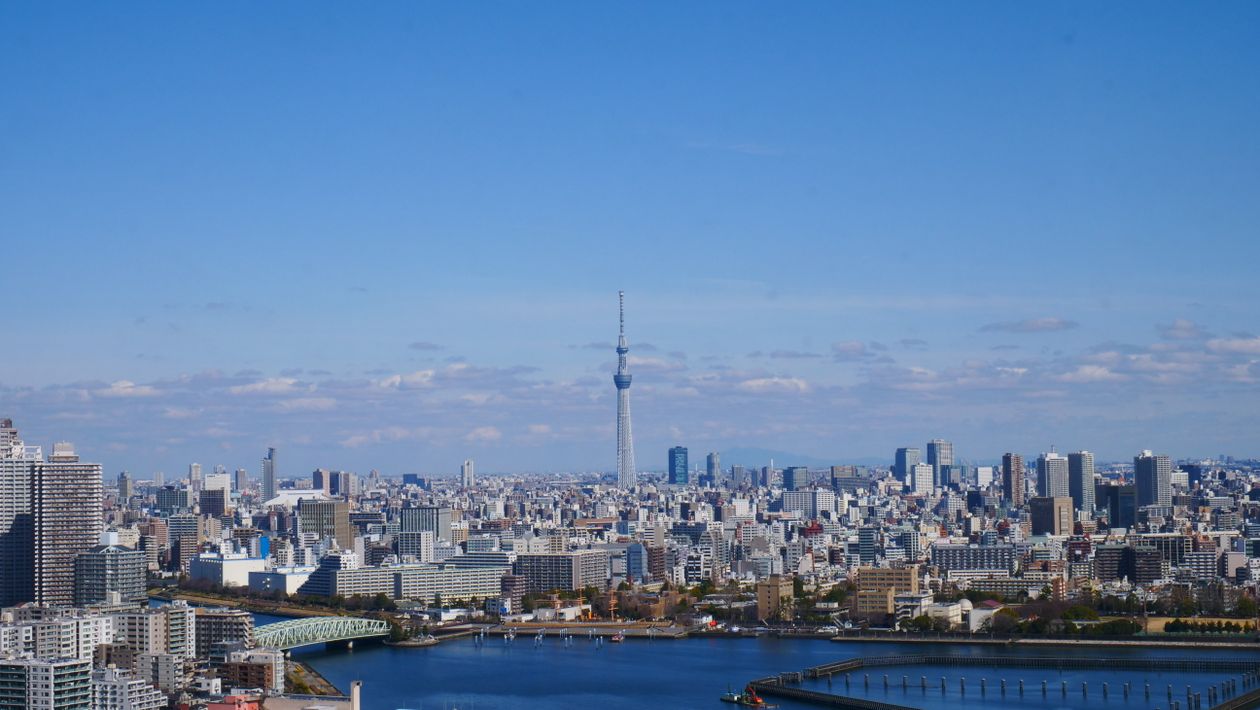 アジア, アジアの都市, コンクリート・ジャングル, シティ, シティービュー, スカイツリー, スカイライン, ダウンタウン, ドローン撮影 ...