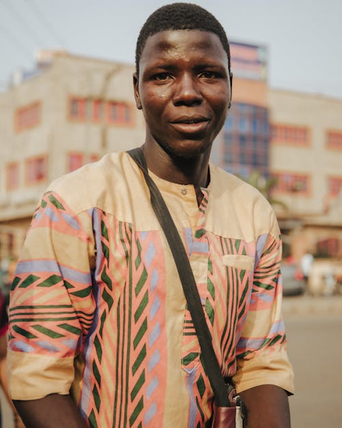 Portrait of Man in Traditional Clothing 