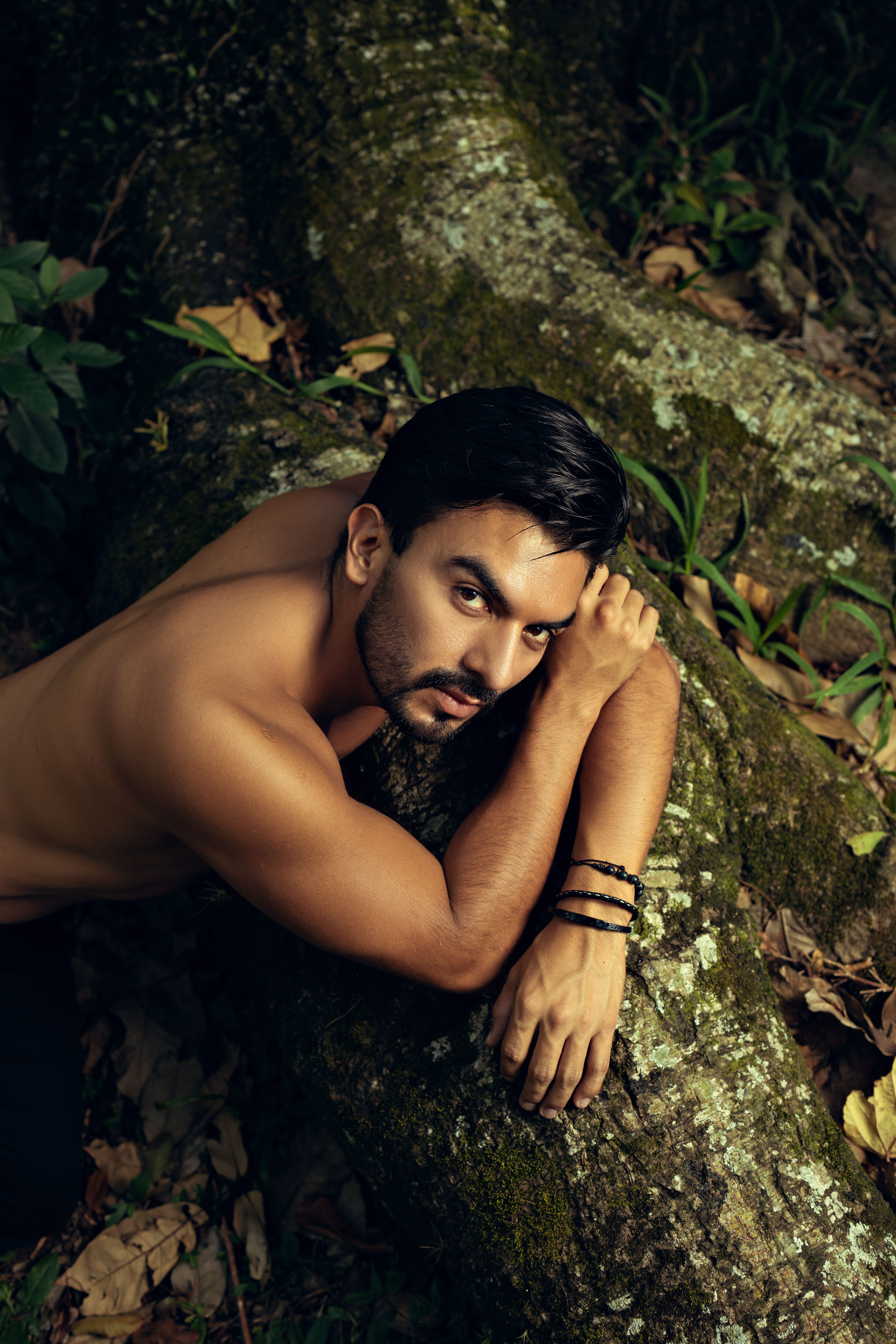 male model in the nature · Free Stock Photo