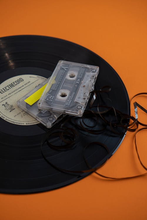 Cassette and Vinyl Disk