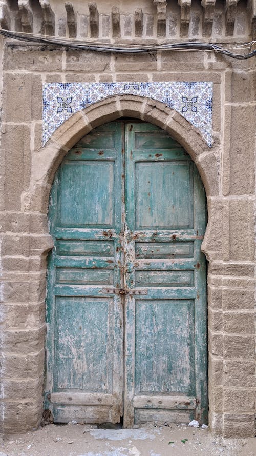 View of an Old Door